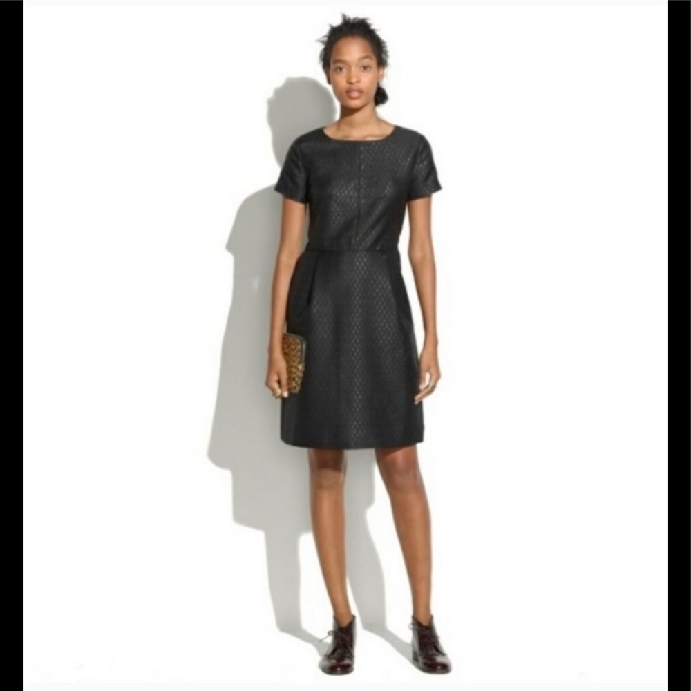 Madewell black dress 6
